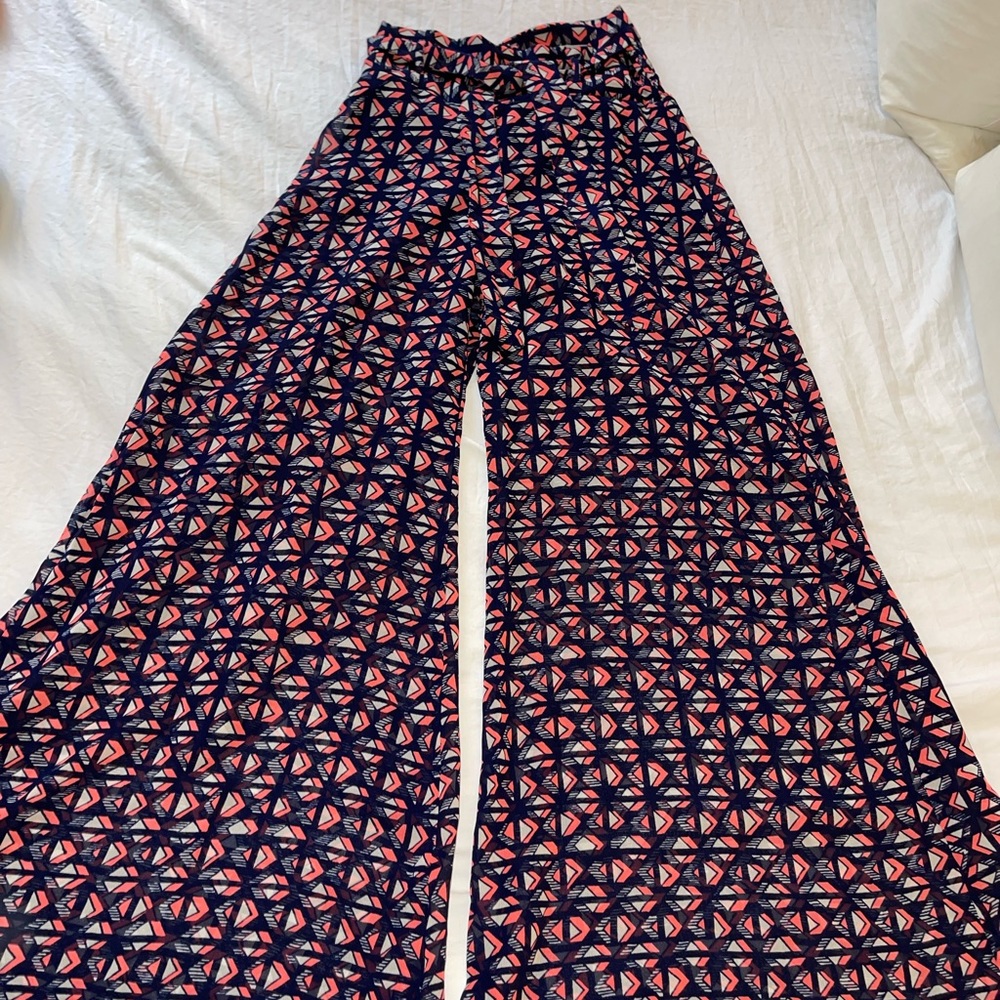 Printed Palazzo Pants